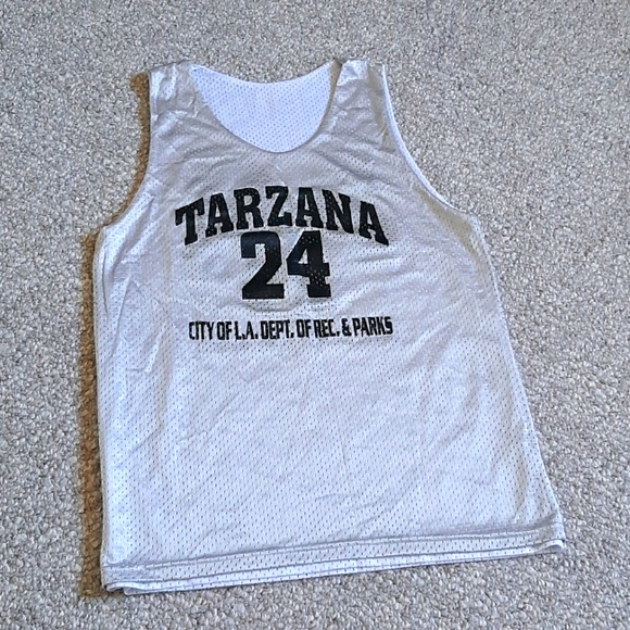 Tarzania 24 City of LA Perforated Tank Top.